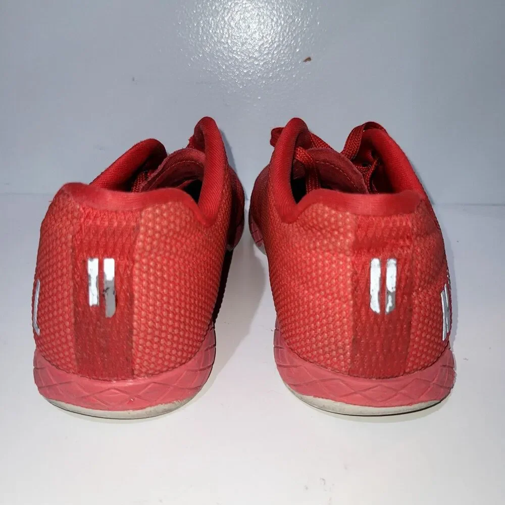 NOBULL Super Fabric Shoes women’s Size 7.5 Training Workout Shoes Red